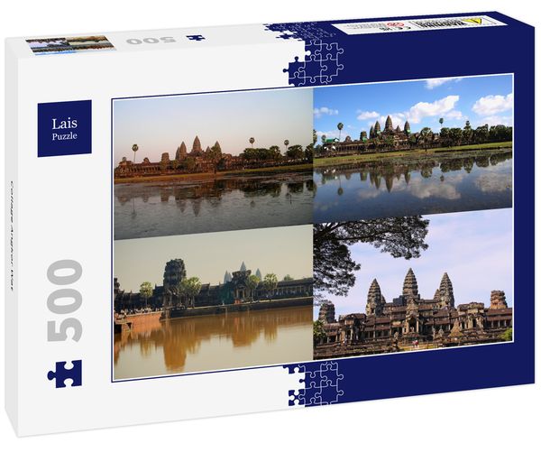 Produktbild: Lais Puzzle Collage Angkor Wat 500 Teile
