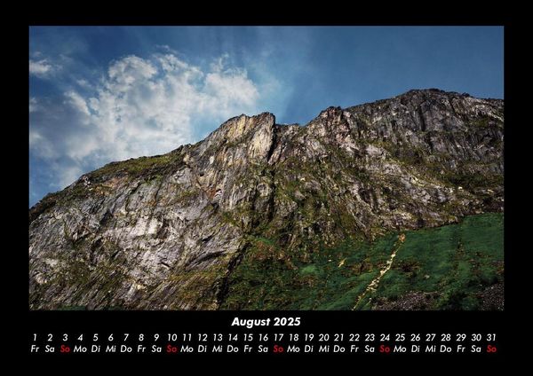 Produktbild: Bergige Welten 2025 Fotokalender DIN A3