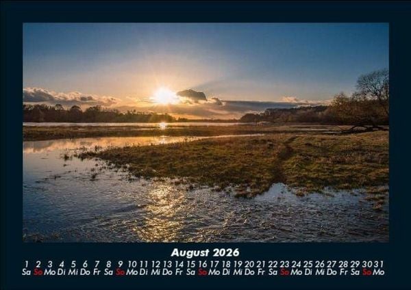 Produktbild: Landschaftskalender 2026 Fotokalender DIN A5
