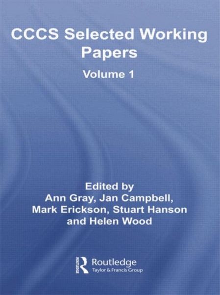 Produktbild: CCCS Selected Working Papers