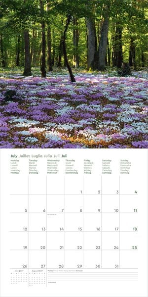 Produktbild: Farbenpr&auml;chtige Jahreszeiten - KUNTH Broschurkalender 2027