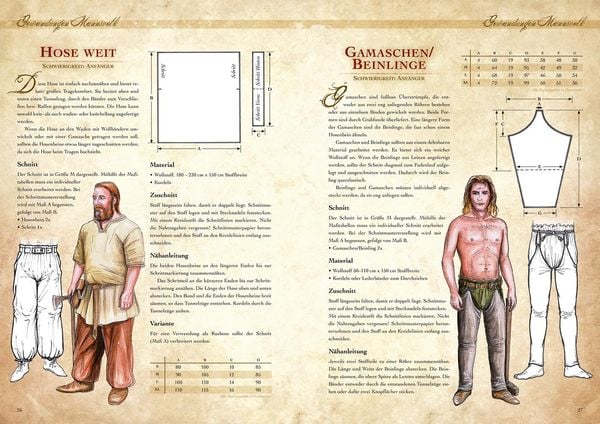 Produktbild: Kleidung des Mittelalters selbst anfertigen &ndash; Gewandungen der Wikinger