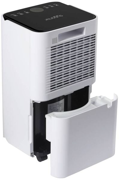 Produktbild: Sygonix Tuya Smart Luftentfeuchter 62m&sup3; 200W 12 l/Tag Wei&szlig;
