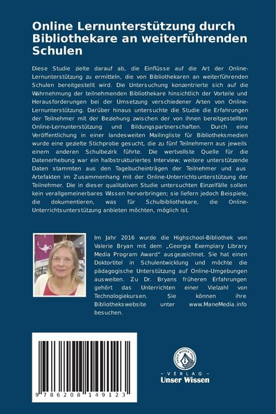 Produktbild: Online Lernunterst&uuml;tzung durch Bibliothekare an weiterf&uuml;hrenden Schulen