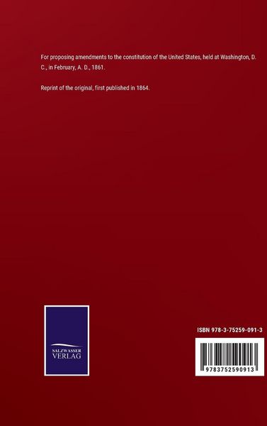 Produktbild: A Report of the Debates and Proceedings in the Secret Sessions of the Conference Convention