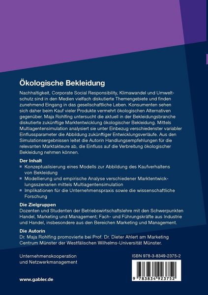 Produktbild: &Ouml;kologische Bekleidung