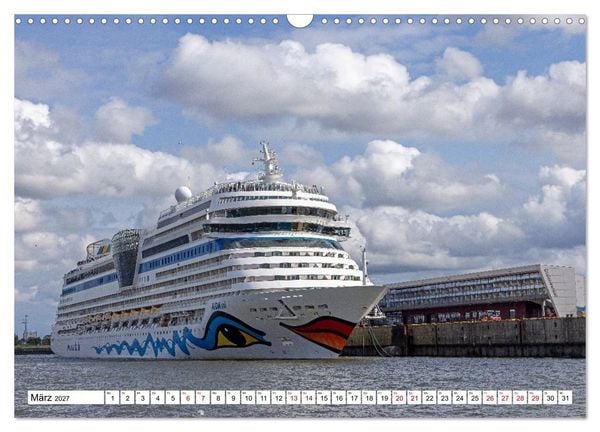 Produktbild: Hamburg - Stadt rund ums Wasser (Wandkalender 2027 DIN A3 quer), CALVENDO Monatskalender