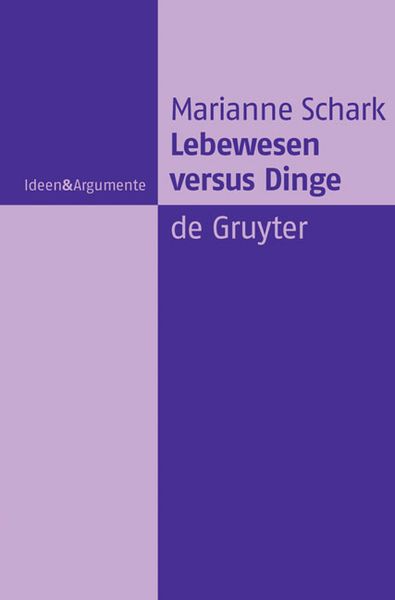 Produktbild: Lebewesen versus Dinge