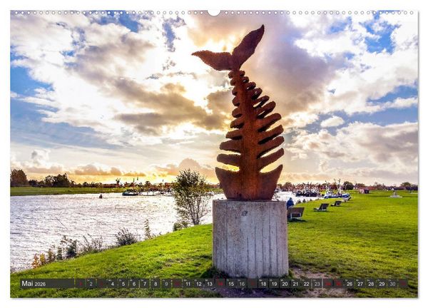 Produktbild: GREETSIEL-LIEBE (Wandkalender 2026 DIN A2 quer), CALVENDO Monatskalender