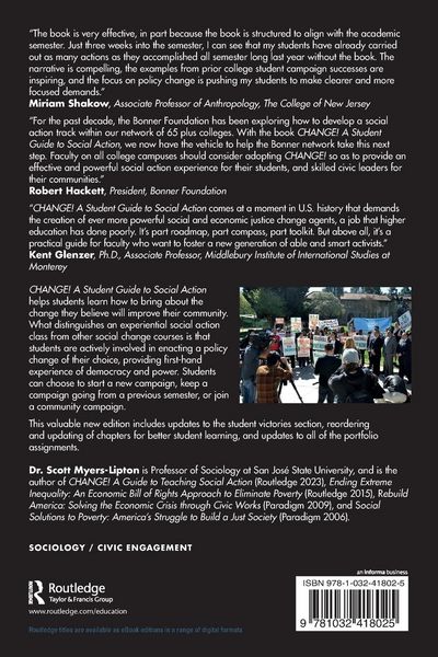 Produktbild: CHANGE! A Student Guide to Social Action
