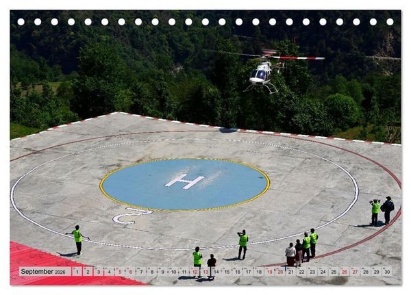 Produktbild: Uttarakhand &ndash; Land der G&ouml;tter (Tischkalender 2026 DIN A5 quer), CALVENDO Monatskalender