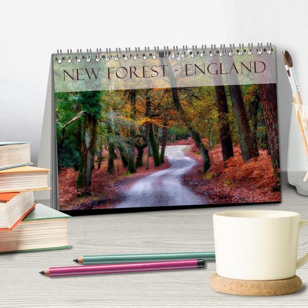 Produktbild: New Forest - England (Tischkalender 2026 DIN A5 quer), CALVENDO Monatskalender