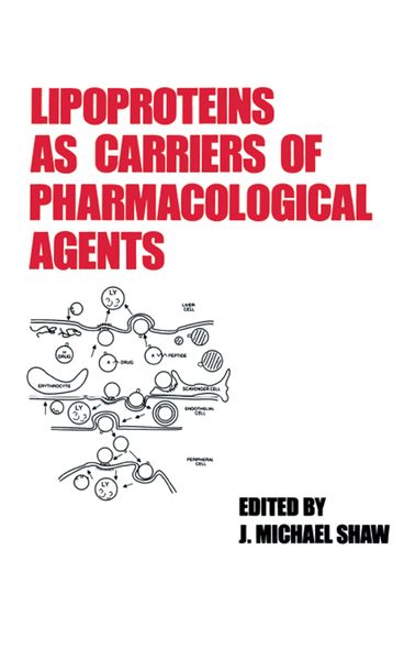 Produktbild: Lipoproteins as Carriers of Pharmacological Agents