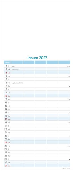 Produktbild: Kreativkalender Familienplaner 2027