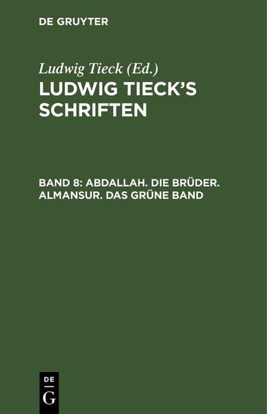Produktbild: Abdallah. Die Br&uuml;der. Almansur. Das gr&uuml;ne Band