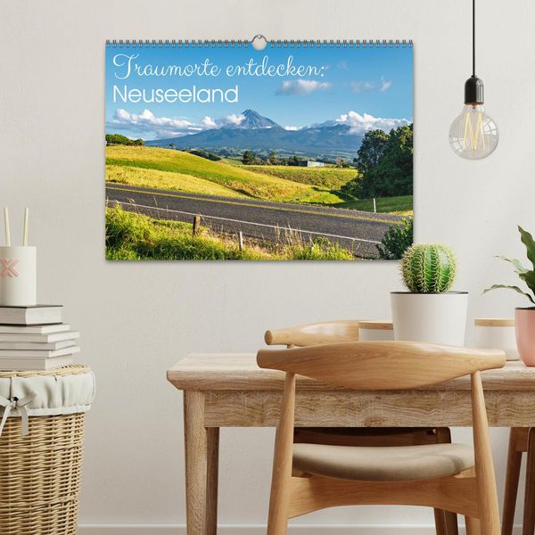 Produktbild: Traumorte entdecken: Neuseeland (Wandkalender 2026 DIN A3 quer), CALVENDO Monatskalender