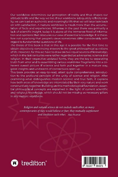 Produktbild: Pillars of a Mature Worldview