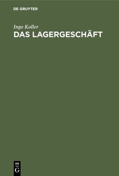 Produktbild: Das Lagergesch&auml;ft