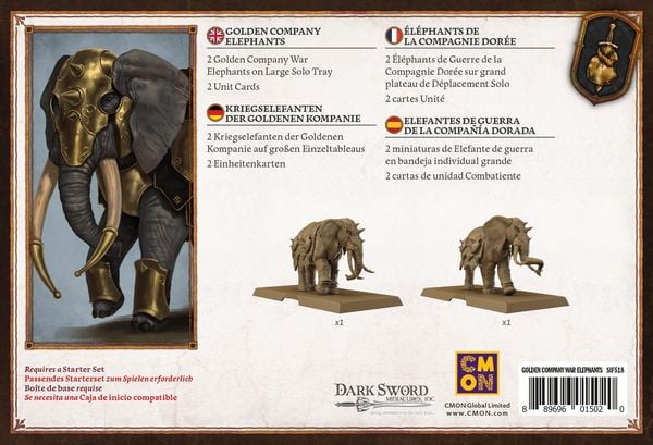 Produktbild: Song of Ice & Fire - Golden Company War Elephants
