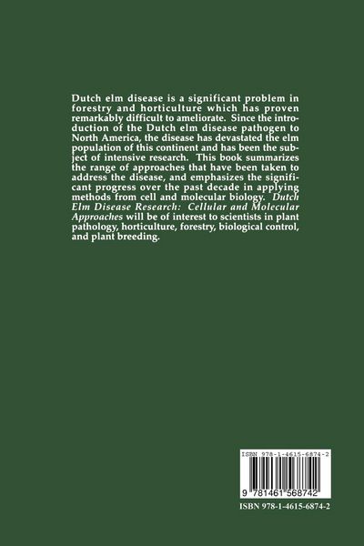 Produktbild: Dutch Elm Disease Research