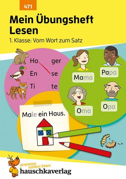 Produktbild: Mein &Uuml;bungsheft Lesen 1. Klasse - Vom Wort zum Satz