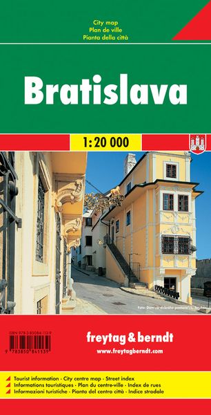 Produktbild: Preßburg / Bratislava Gesamtplan