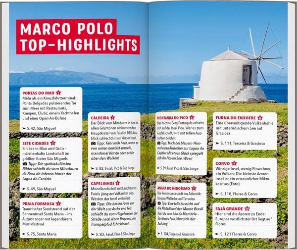 Produktbild: MARCO POLO Reisef&uuml;hrer Azoren