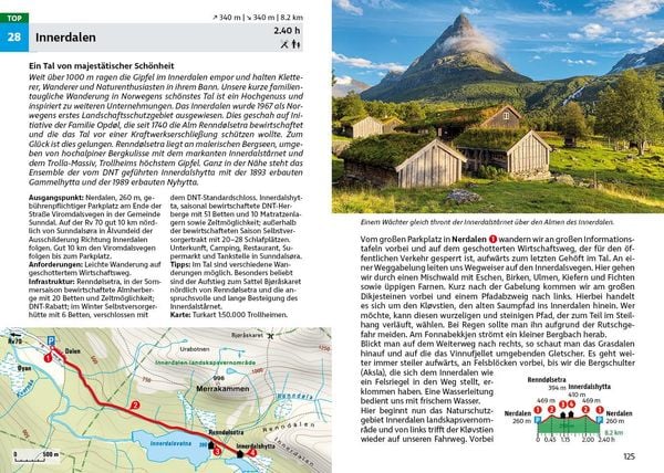 Produktbild: ROTHER Wanderf&uuml;hrer Norwegen Mitte