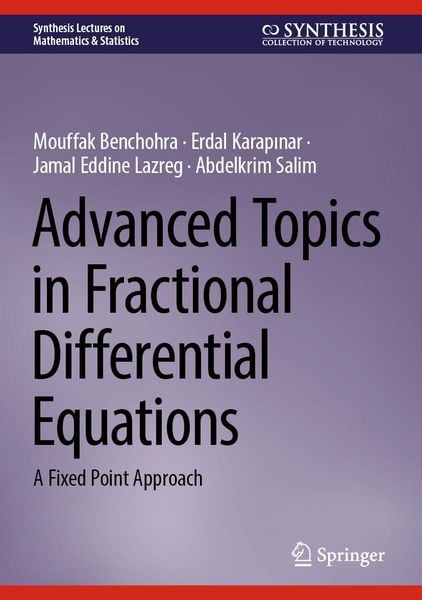 Produktbild: Advanced Topics in Fractional Differential Equations