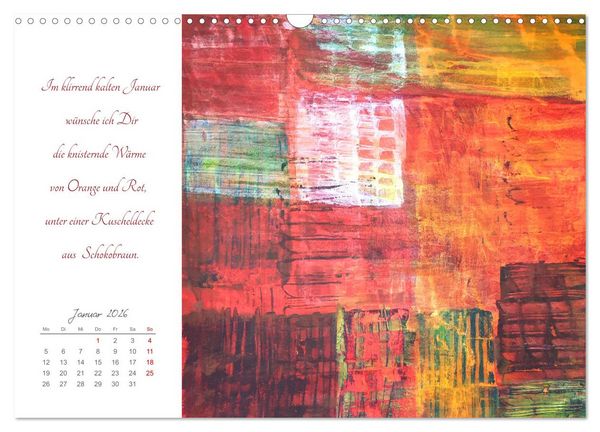Produktbild: Farbw&uuml;nsche f&uuml;r Dich (Wandkalender 2026 DIN A3 quer), CALVENDO Monatskalender