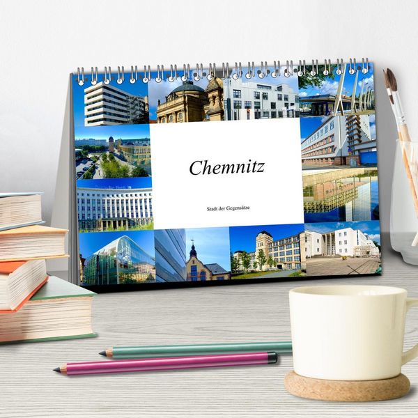 Produktbild: Chemnitz - Stadt der Gegens&auml;tze (Tischkalender 2026 DIN A5 quer), CALVENDO Monatskalender