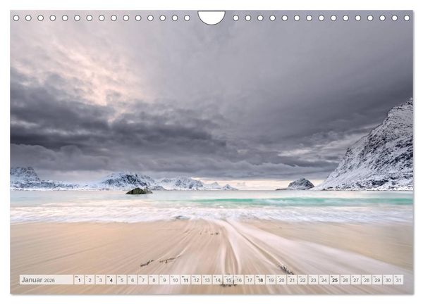 Produktbild: Traumziel Lofoten (Wandkalender 2026 DIN A4 quer), CALVENDO Monatskalender