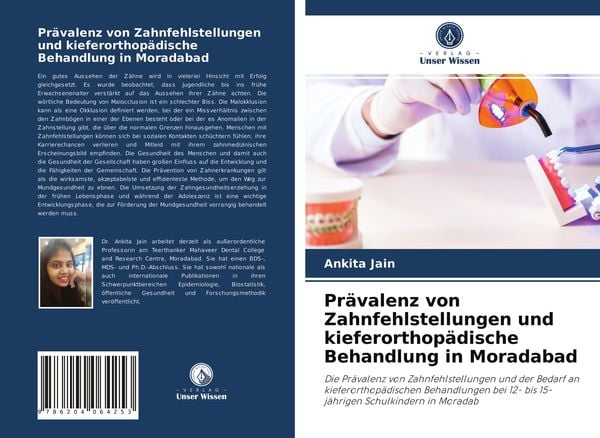 Produktbild: Pr&auml;valenz von Zahnfehlstellungen und kieferorthop&auml;dische Behandlung in Moradabad