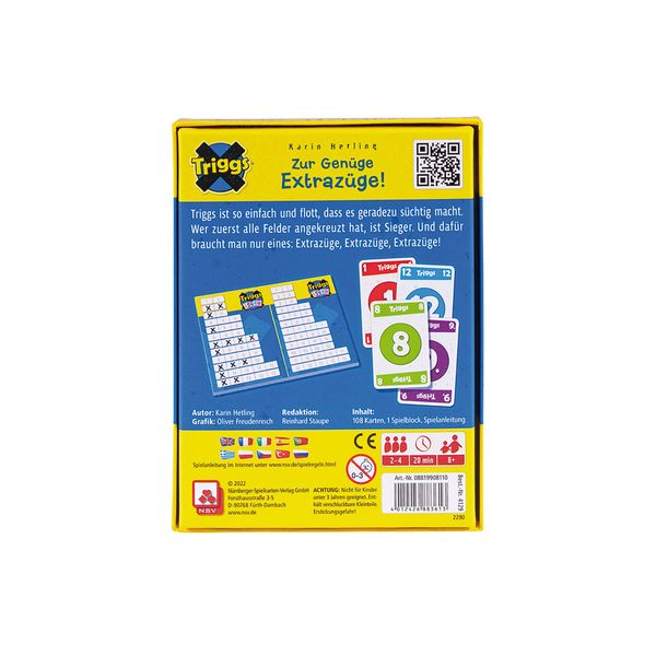 Produktbild: ASS 130014476 - Triggs, Zur Genüge Extrazüge!, Kartenspiel