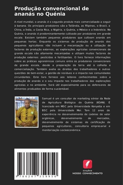 Produktbild: Produ&ccedil;&atilde;o convencional de anan&aacute;s no Qu&eacute;nia