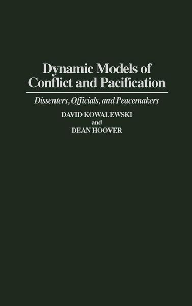 Produktbild: Dynamic Models of Conflict and Pacification