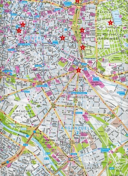 MARCO POLO Cityplan Madrid 1:12 000