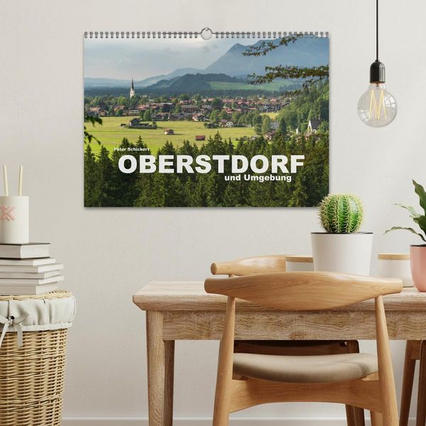 Produktbild: Oberstdorf und Umgebung (Wandkalender 2026 DIN A3 quer), CALVENDO Monatskalender