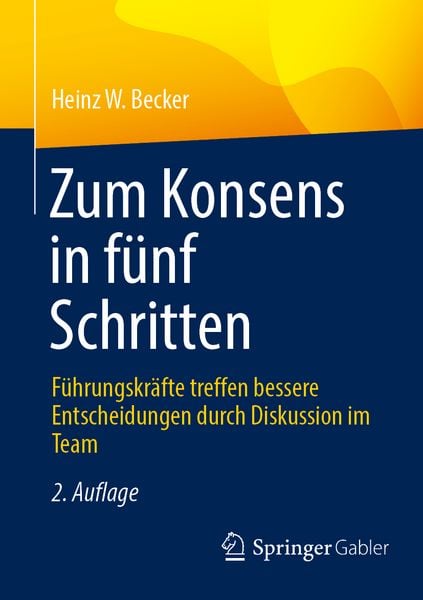 Produktbild: Zum Konsens in f&uuml;nf Schritten
