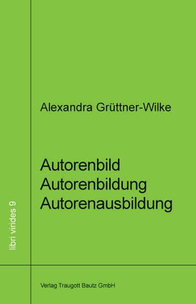 Produktbild: Autorenbild - Autorenbildung- Autorenausbildung