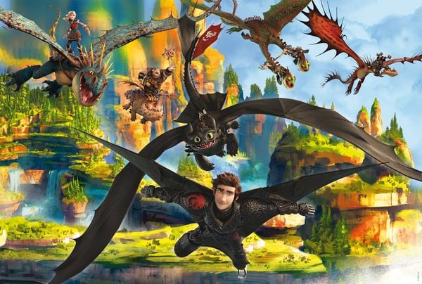 Produktbild: Dragons, Fliegende Drachen 150 Teile