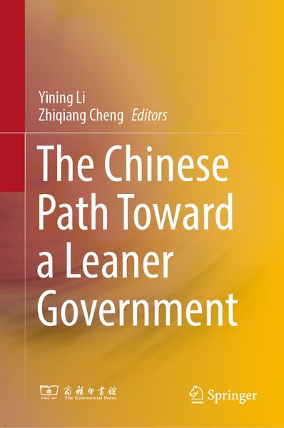 Produktbild: The Chinese Path Toward a Leaner Government