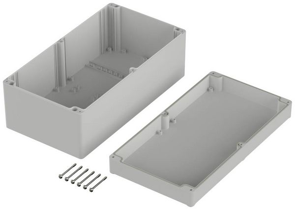 Produktbild: Bopla EUROMAS EM 247 F-LP 62247400 Outdoor-Geh&auml;use 300 x 160 x 120 Polycarbonat Hellgrau 1 St.