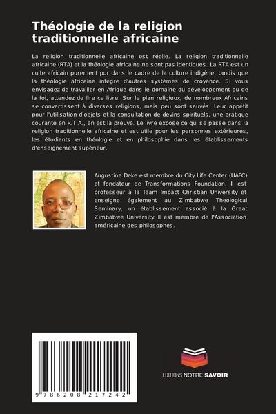 Produktbild: Th&eacute;ologie de la religion traditionnelle africaine