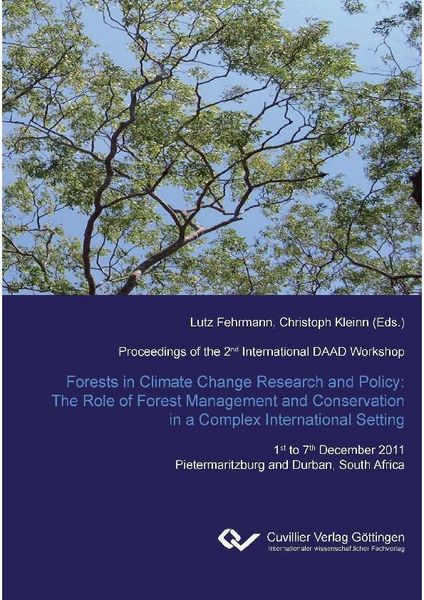 Produktbild: Forest in Climate Change Research and Policy: The Role of Forest Management and Conservation in a Complex International Setting