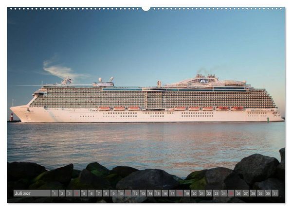 Produktbild: Kreuzfahrt Warnem&uuml;nde (Wandkalender 2027 DIN A2 quer), CALVENDO Monatskalender