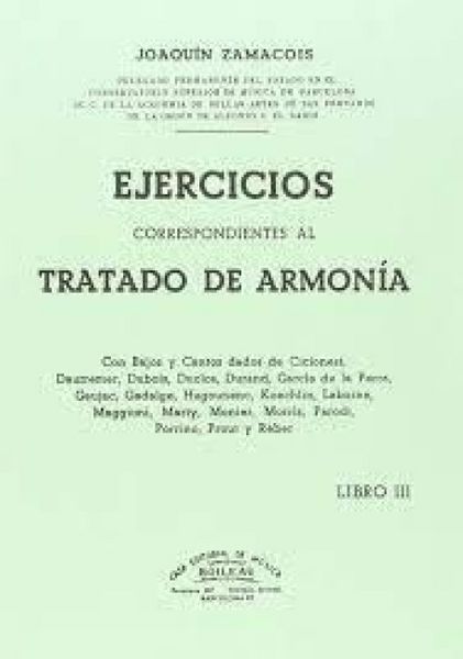 Produktbild: Iii. Ejercicios Correspondientes Al Tratado De Armonia