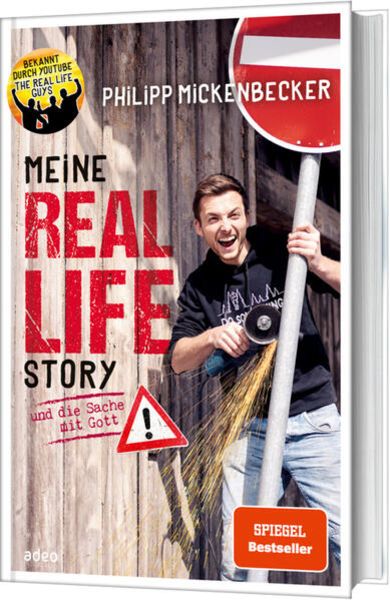 Meine Real Life Story, Gebundene Ausgabe von Philipp Mickenbecker, Adeo Verlag