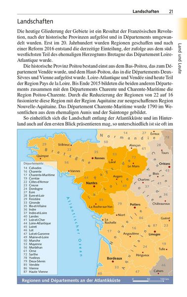 Produktbild: TRESCHER Reisef&uuml;hrer Franz&ouml;sische Atlantikk&uuml;ste - Poitou