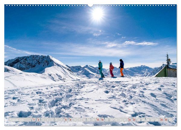 Produktbild: Arlberg - magic of winter (Wandkalender 2026 DIN A2 quer), CALVENDO Monatskalender